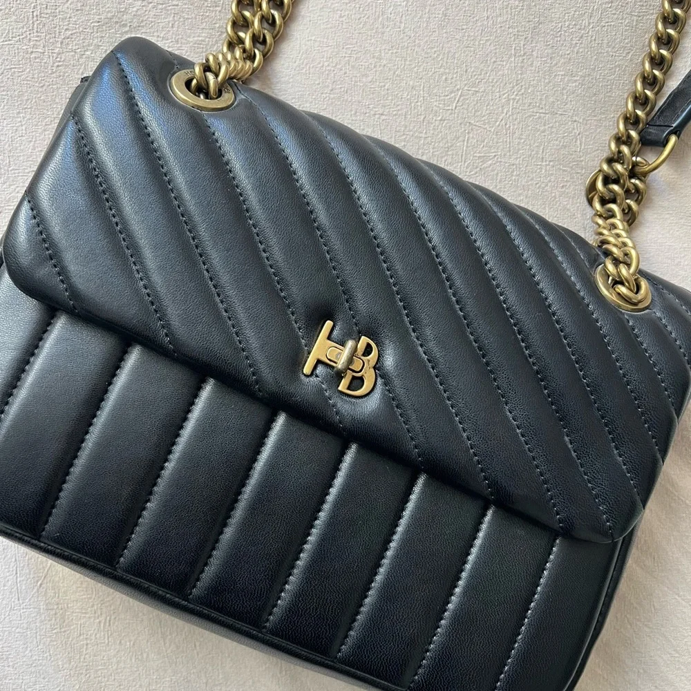 Henri Bendel Leather Crossbody Shoulder Bag - Picture 2 of 16